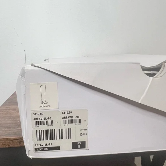 Aldo Sleek Black Over-the-Knee Boots - Picture 2 of 15